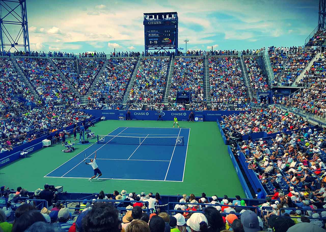 Teniszmeccs: Hajrá, Federer!